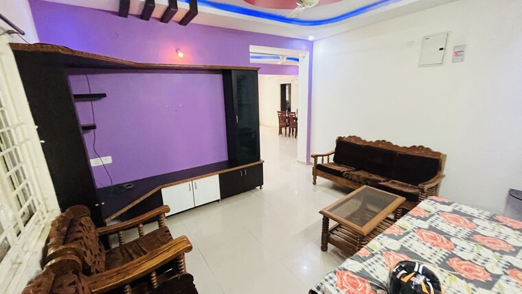 Living Room, fortune-nest 2 Bedroom 1400 Sq.Ft. Apartment In Miyapur Hyderabad 10414188