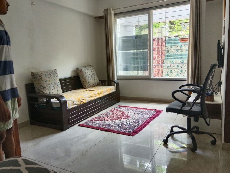 Living Room, aaiji-vivanta 2 Bedroom 950 Sq.Ft. Apartment In Balewadi Pune 10414197