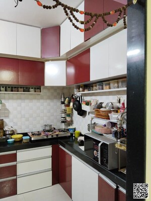 Kitchen in 3 BHK Apartment at Kharghar – for Sale