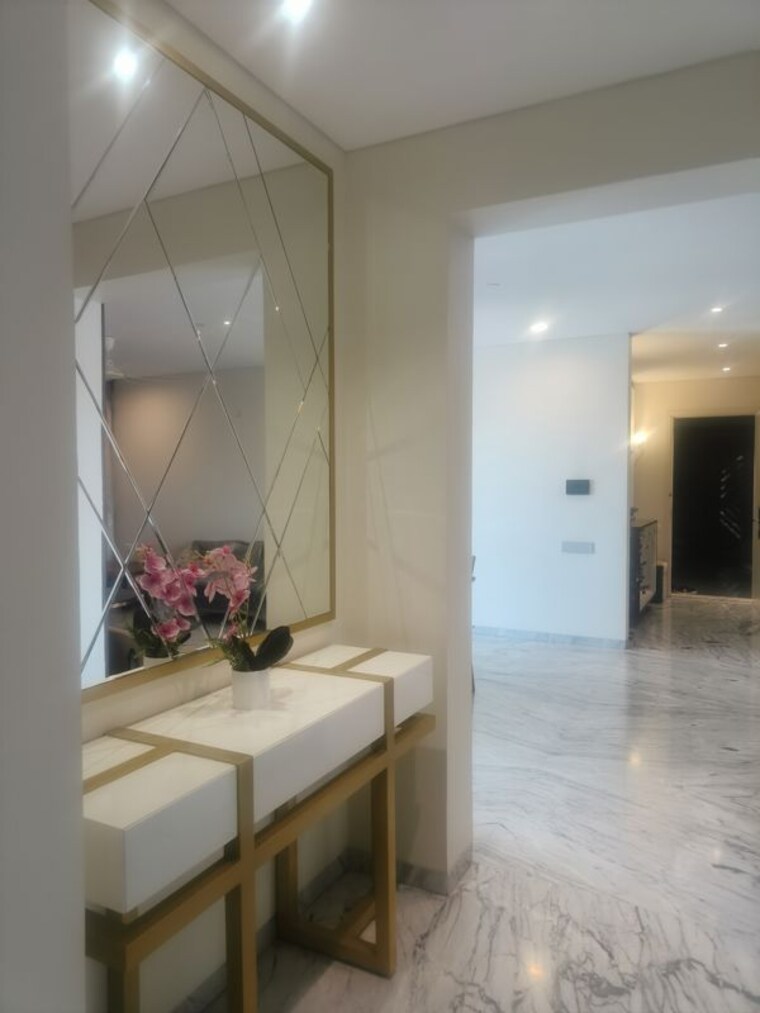 Living Room, kasturi-epitome 4 Bedroom 2500 Sq.Ft. Apartment In Wakad Pune 10414207