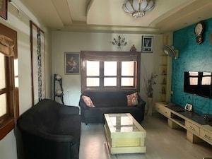 Living Room in 3 BHK Apartment at Armsburg Koundinya, Suchitra Road – for Sale