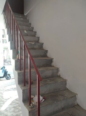 Staircase in 2 BHK Independent House at Gomti Nagar – for Rent