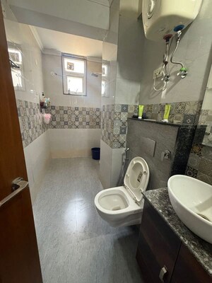 Bathroom in 2 BHK Apartment at Saket – for Rent