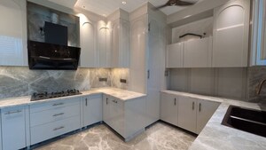 Kitchen in 4 BHK Builder Floor at Defence Colony – for Rent