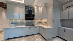 Kitchen in 4 BHK Builder Floor at Defence Colony – for Rent