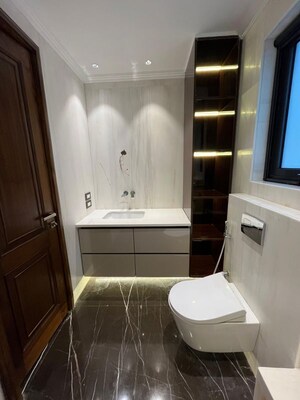 Attached Bathroom in 4 BHK Independent House at Connaught Place – for Sale