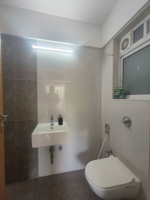 Bathroom in 1 BHK Apartment at Romell Serene, Borivali West – for Sale