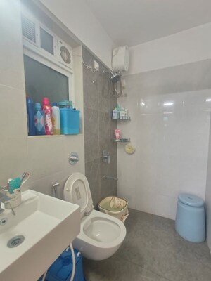 Bathroom in 1 BHK Apartment at Romell Serene, Borivali West – for Sale