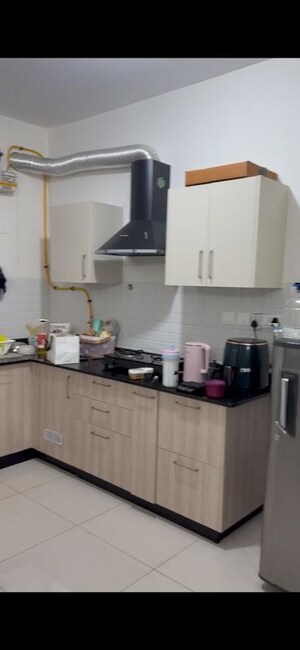 Kitchen in 1 BHK Apartment at Adarsh Greens, Kogilu – for Rent