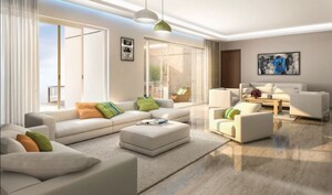 Living Room in 3 BHK Apartment at Supreme Belmac Residences D, Wadgaon Sheri – for Sale