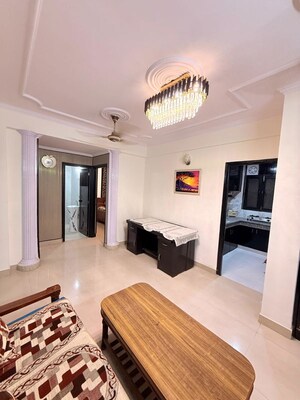 Living Room in 2 BHK Builder Floor at Saket – for Rent