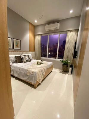 Bedroom in 2 BHK Apartment at Siddha Sky, Sion – for Sale