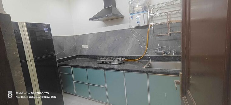 Kitchen, malviya nagar 2 Bedroom 60 Sq.Yd. Builder Floor In Malviya Nagar Delhi 10414382