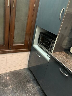 Kitchen in 3 BHK Builder Floor at Jawahar Nagar – for Rent