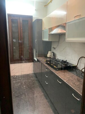 Kitchen in 3 BHK Builder Floor at Jawahar Nagar – for Rent