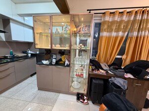 Living Room in 3 BHK Apartment at Ahad Serenity, Rayasandra – for Rent