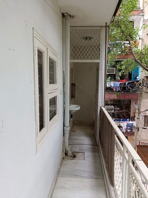 Balcony in 1 BHK Builder Floor at Kalkaji – for Rent