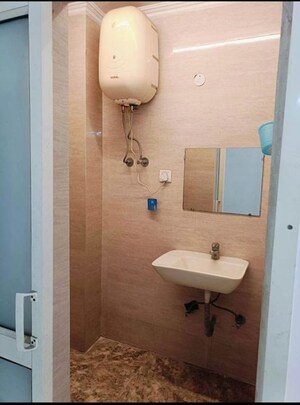 Bathroom in 3 BHK Apartment at Greater Kailash – for Rent