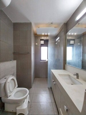 Washroom in 3 BHK Apartment at Ireo Skyon, Sector 60 – for Rent