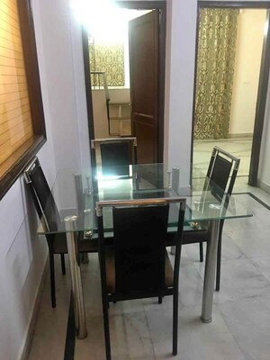 Dining area in 2 BHK Builder Floor at Malviya Nagar – for Rent