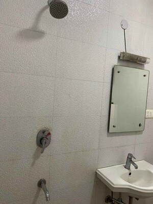 Bathroom in 2 BHK Builder Floor at Malviya Nagar – for Rent