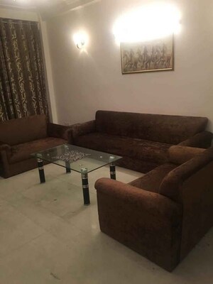 Living Room in 3 BHK Builder Floor at Malviya Nagar – for Rent