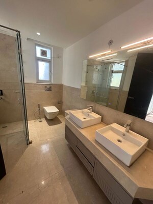 Attached Bathroom in 5 BHK Villa at Emaar Marbella, Sector 66 – for Rent
