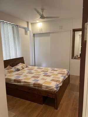 Bedroom in 2 BHK Apartment at O2 Square Residences, Nanakramguda – for Rent