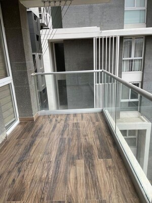 Balcony in 2 BHK Apartment at O2 Square Residences, Nanakramguda – for Rent