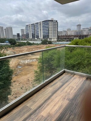 Balcony in 2 BHK Apartment at O2 Square Residences, Nanakramguda – for Rent