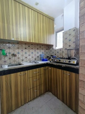 Kitchen in 1 BHK Builder Floor at Panchsheel Vihar – for Rent