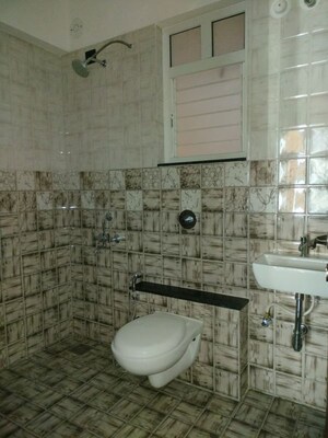 Bathroom in 2 BHK Apartment at Vilas Javdekar Yashwin Enchante, Kharadi – for Rent