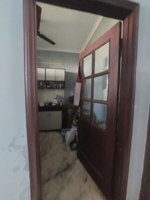 Kitchen in 2 BHK Builder Floor at Rajguru Nagar – for Rent