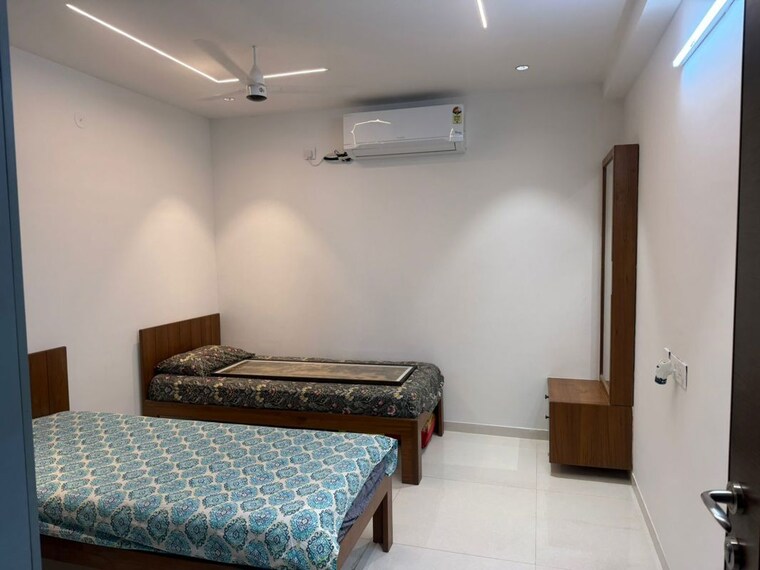 Bedroom, frontline-seven 3 Bedroom 1935 Sq.Ft. Apartment In Kokapet Hyderabad 10414590
