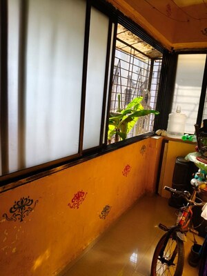 Balcony in 1 BHK Apartment at Manav Complex, Kalher – for Sale