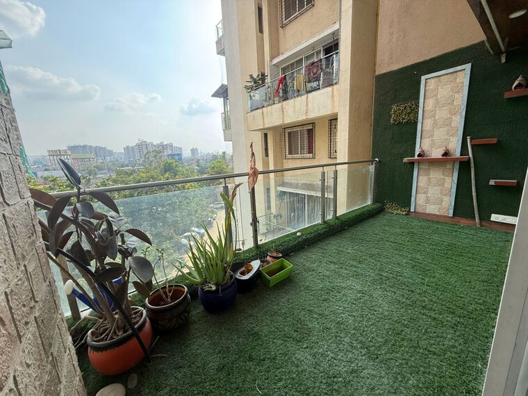 Balcony, benchmark-sirocco-grande 2 Bedroom 730 Sq.Ft. Apartment In Punawale Pune 10414618