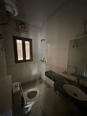 Bathroom in 3 BHK Builder Floor at Emaar Emerald Estate, Sector 65 – for Rent