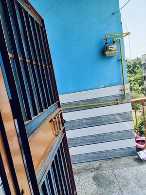 Balcony in 1 BHK Apartment at Sai Apartment Noida, Sector 71 – for Rent