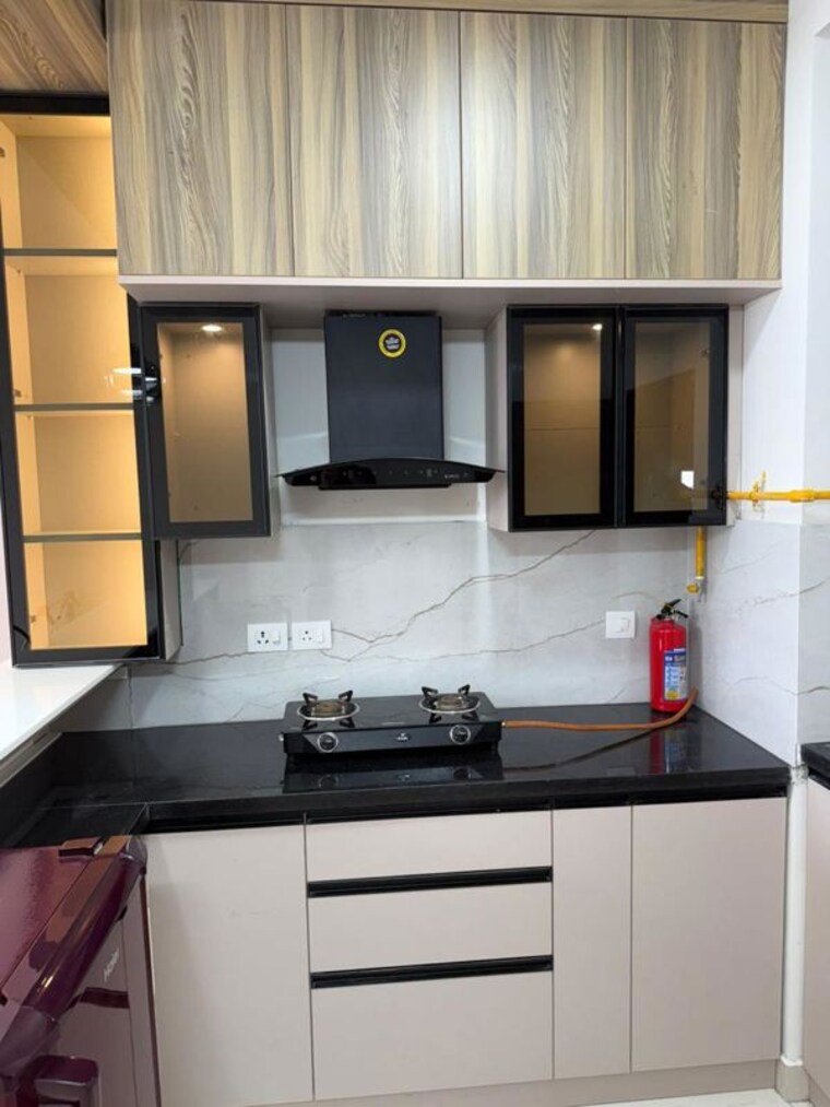 Kitchen, brigade-cornerstone-utopia-eden 1 RK 400 Sq.Ft. Apartment In Varthur Bangalore 10414656