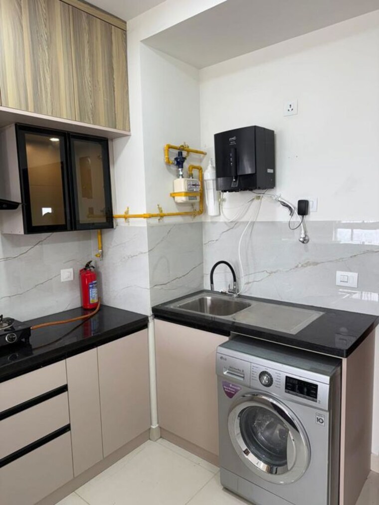 Kitchen, brigade-cornerstone-utopia-eden 1 RK 400 Sq.Ft. Apartment In Varthur Bangalore 10414656
