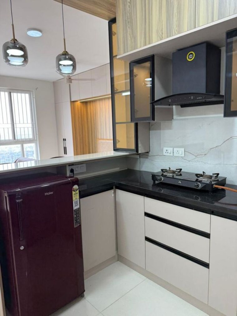 Kitchen, brigade-cornerstone-utopia-eden 1 RK 400 Sq.Ft. Apartment In Varthur Bangalore 10414656