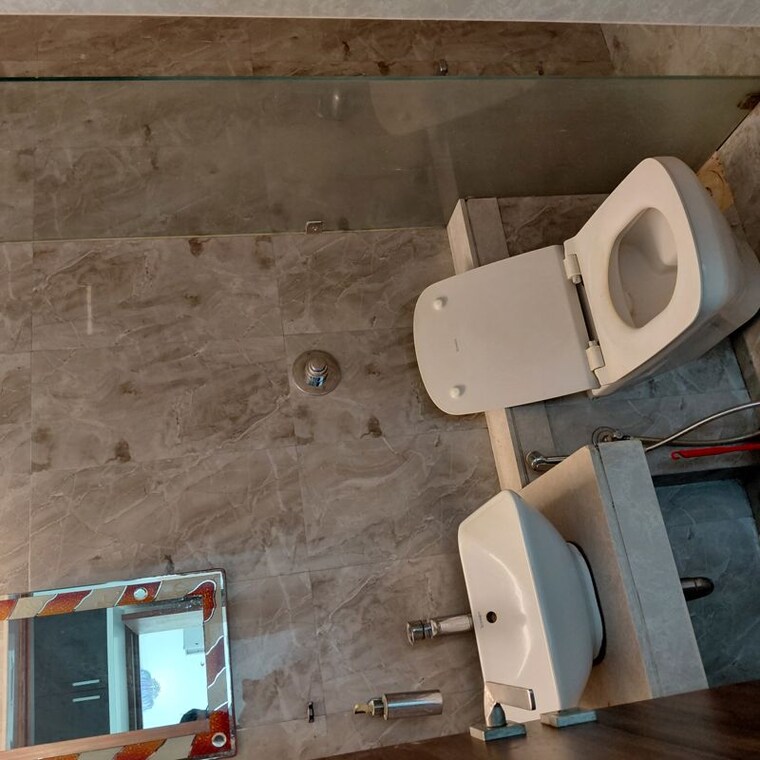Attached Bathroom, romell-aether 2 Bedroom 730 Sq.Ft. Apartment In Goregaon East Mumbai 10414681
