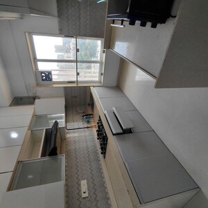 Kitchen in 2 BHK Apartment at Romell Aether, Goregaon East – for Rent