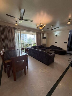 Living Room in 4 BHK Apartment at Conscient Heritage Max, Sector 102 – for Sale