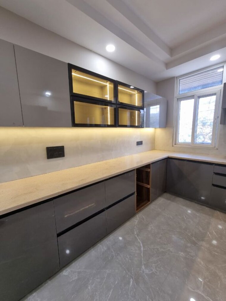 Kitchen, green fields colony 4 Bedroom 2700 Sq.Ft. Builder Floor In Green Fields Colony Faridabad 10414730