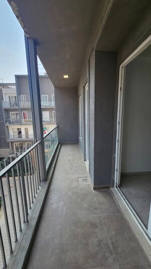 Balcony in 2 BHK Builder Floor at Smart World Orchard, Sector 61 – for Rent