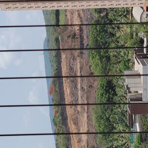Balcony in 1 BHK Apartment at Lalani Valentine Apartment 1 Wing D, Malad East – for Sale