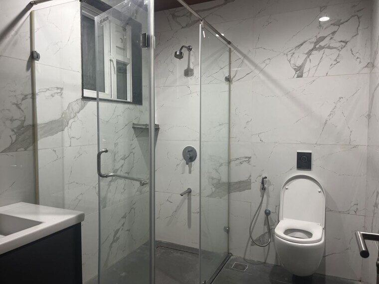 Bathroom, my-home-bhooja 4 Bedroom 4060 Sq.Ft. Apartment In Hi Tech City Hyderabad 10414756
