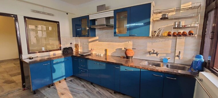 Kitchen, sarabha nagar 2 Bedroom 300 Sq.Yd. Builder Floor In Sarabha Nagar Ludhiana 10414770