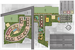 Master Plan in 2 BHK Apartment at Supertech Hues, Sector 68 – for Sale